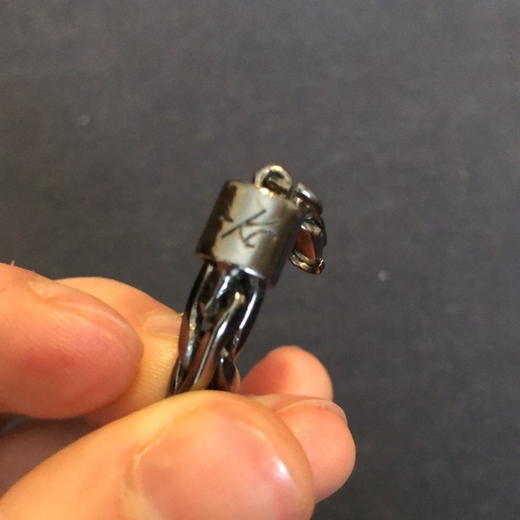 Kenneth Cole gunmetal bracelet - Picture 2 of 2